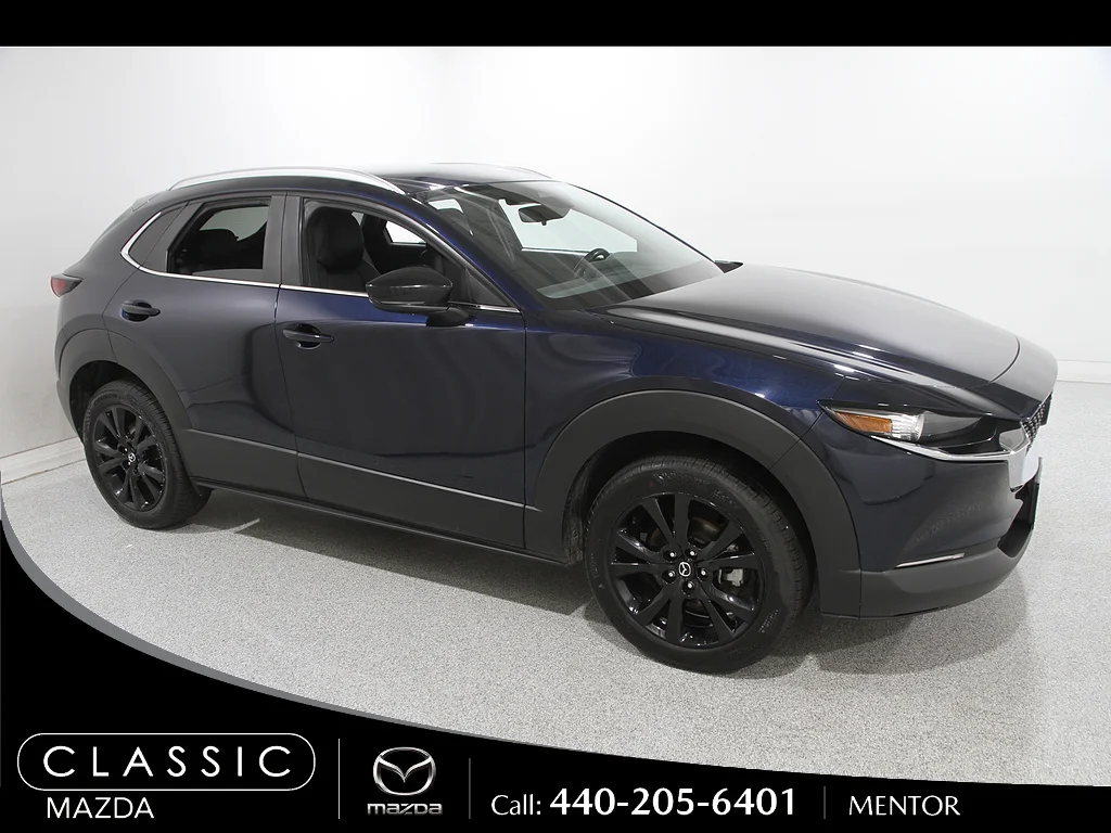 Certified Used 2024 Deep Crystal Blue Mica Mazda 2.5 S Select Sport image 1