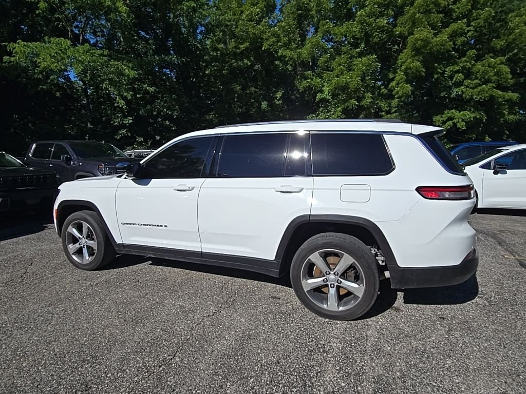 Used 2021 White Jeep Limited image 4