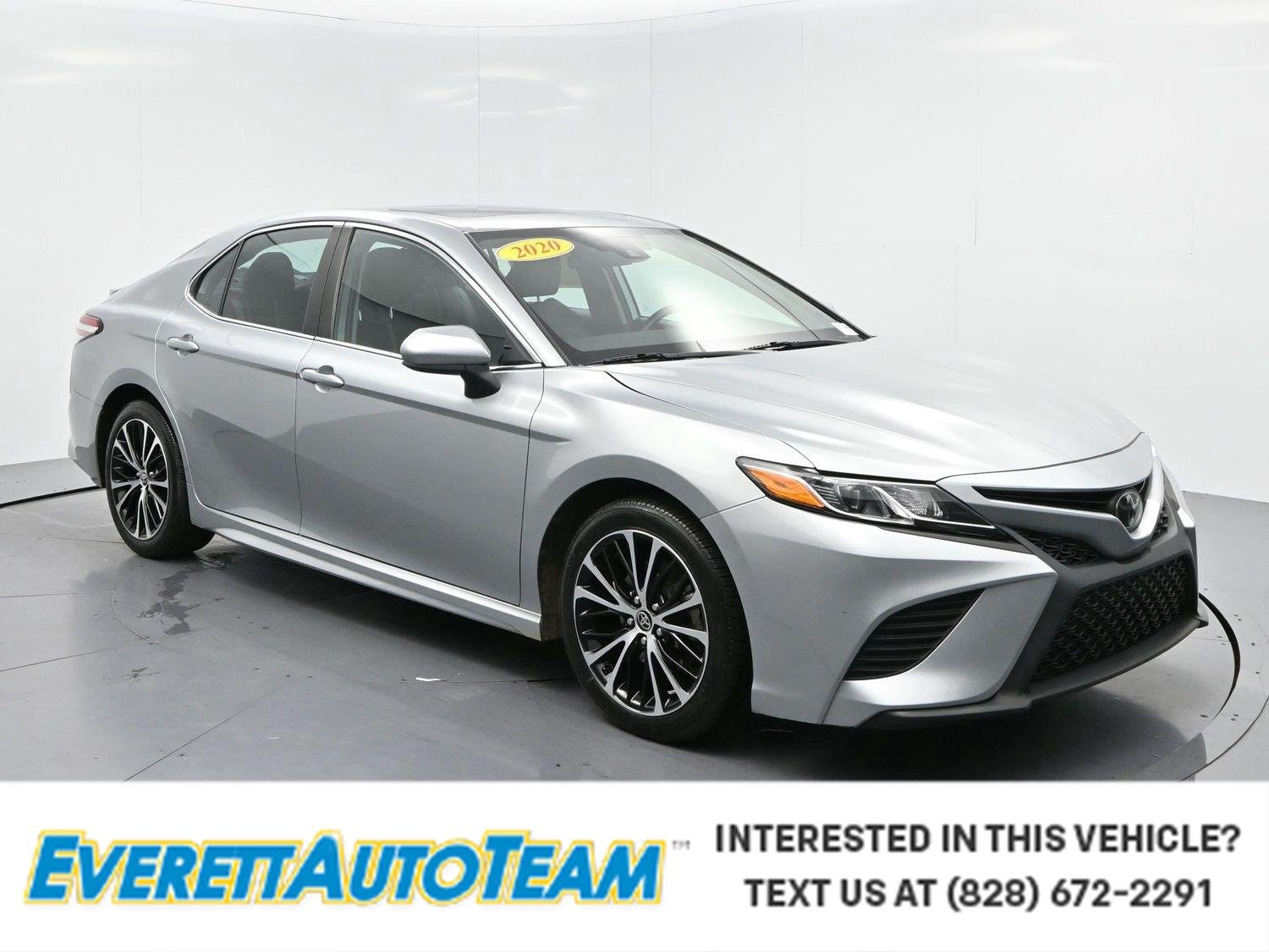 Celestial Silver Metallic 2020 Toyota Camry Sedan Front-Wheel Drive