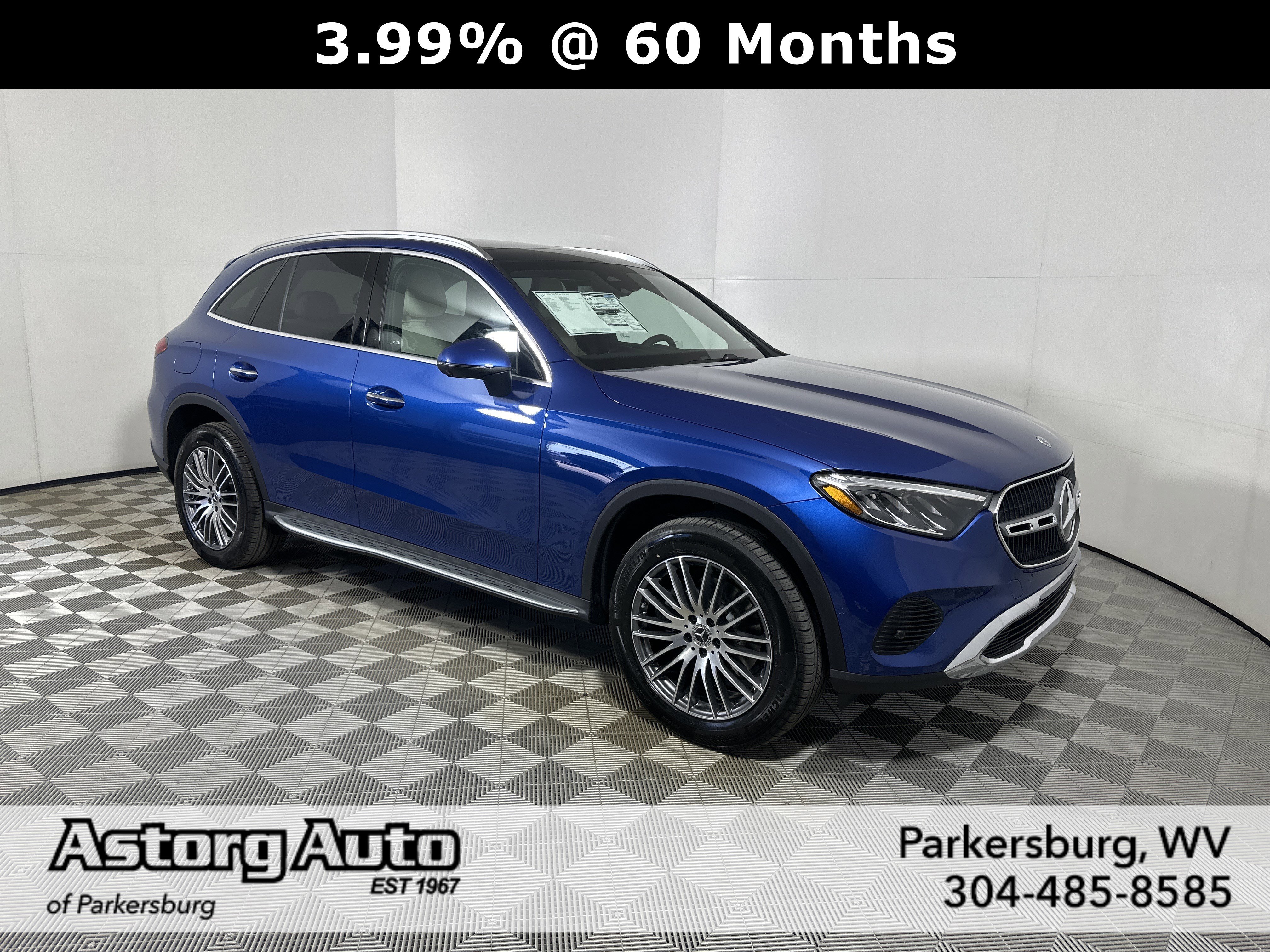New 2026 Starling Blue Metallic Mercedes-Benz GLC 300 image 1
