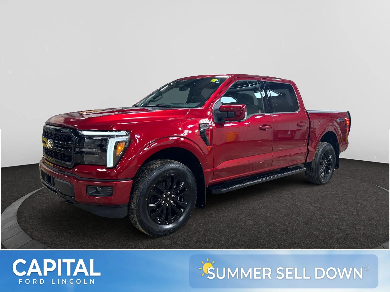 New 2026 Ruby Red Metallic Tinted Clearcoat Ford Lariat image 1