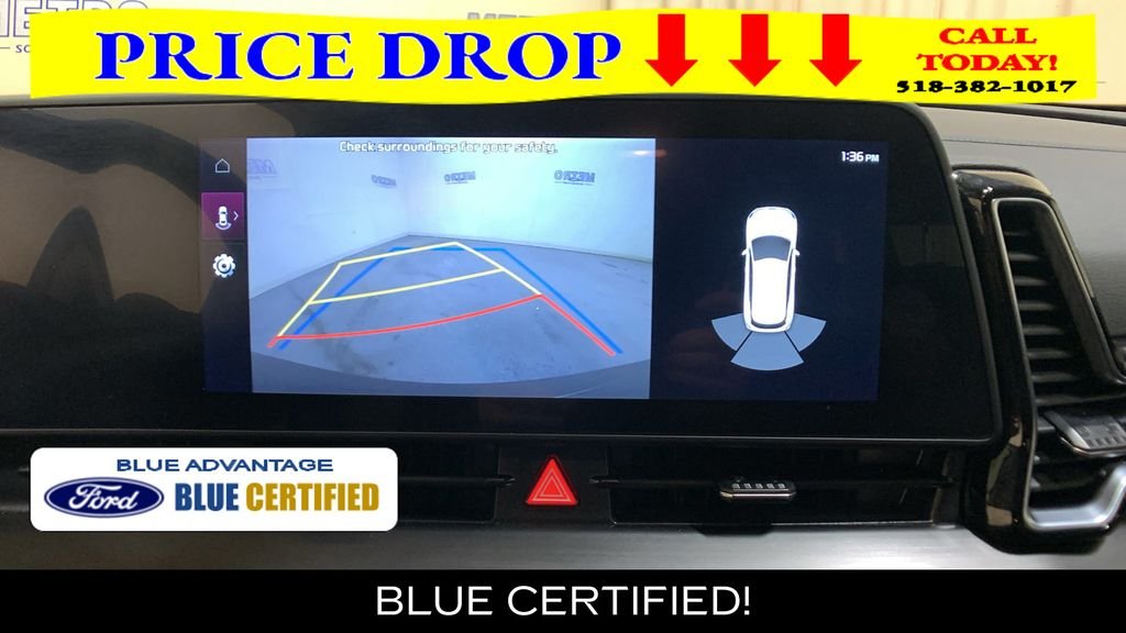Certified Used 2025 Sapphire Blue Kia EX image 35