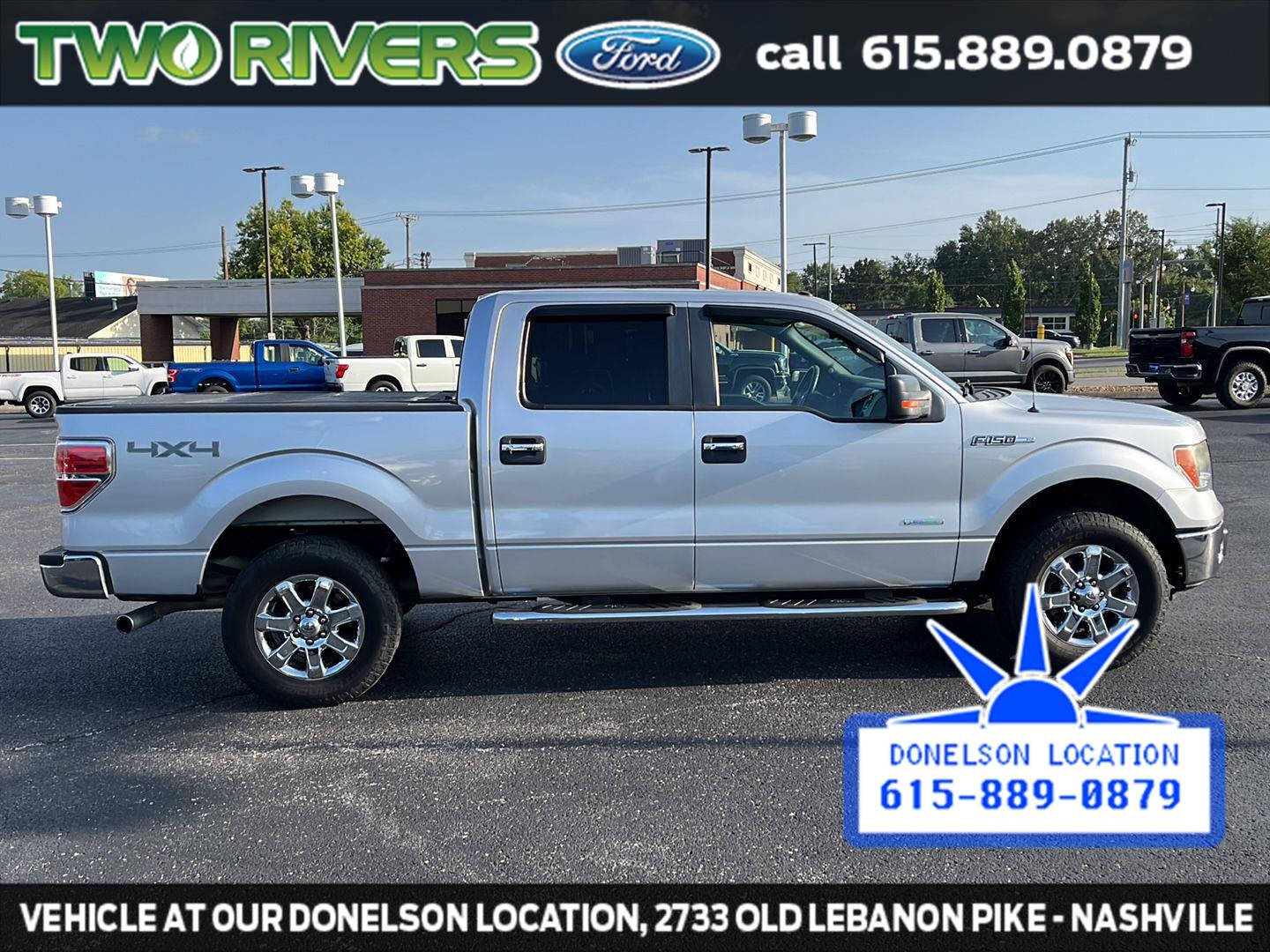 Used 2014 Ingot Silver Metallic Ford XLT image 15