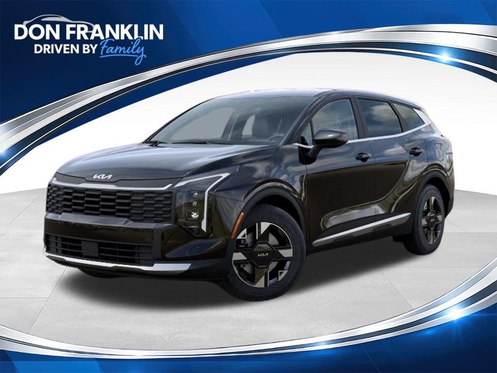 New 2026 Ebony Black Kia LX image 1