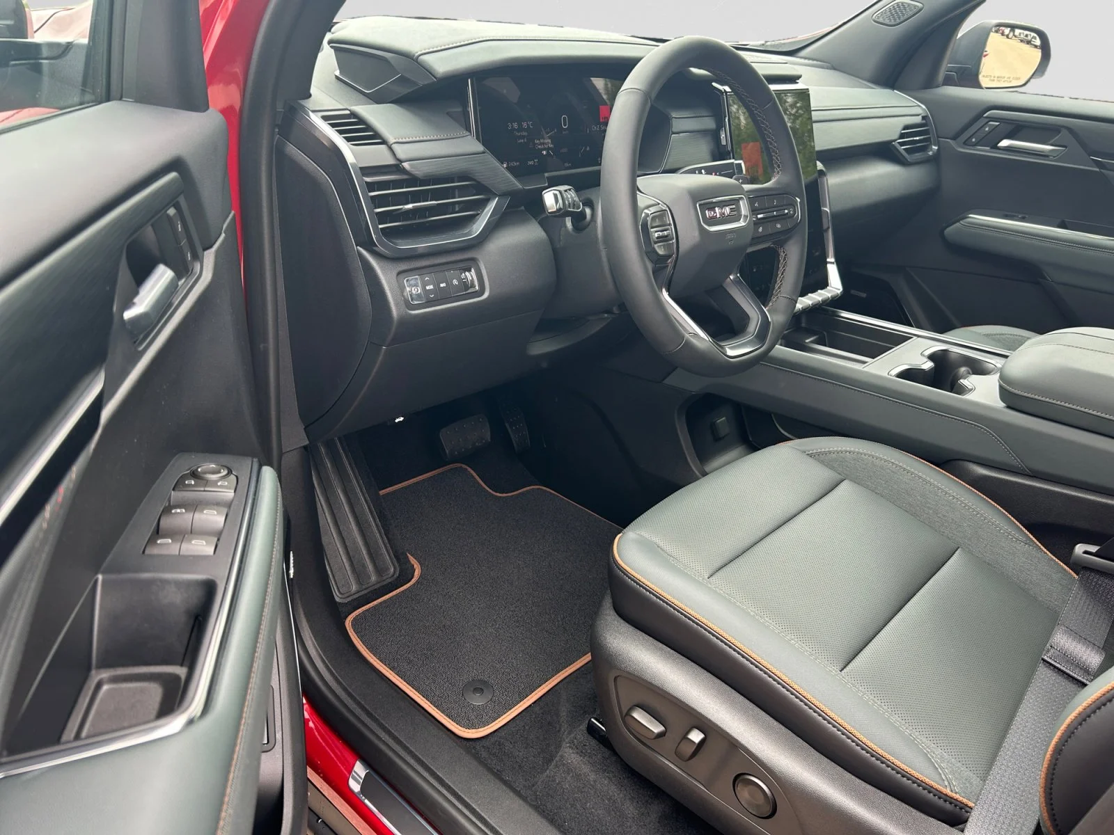 New 2026 Volcanic Red Tintcoat GMC AT4 AWD image 13