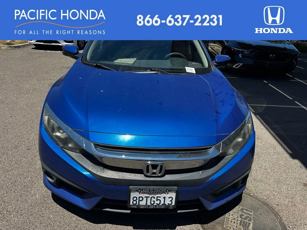 Used 2016 Blue Honda EX image 1