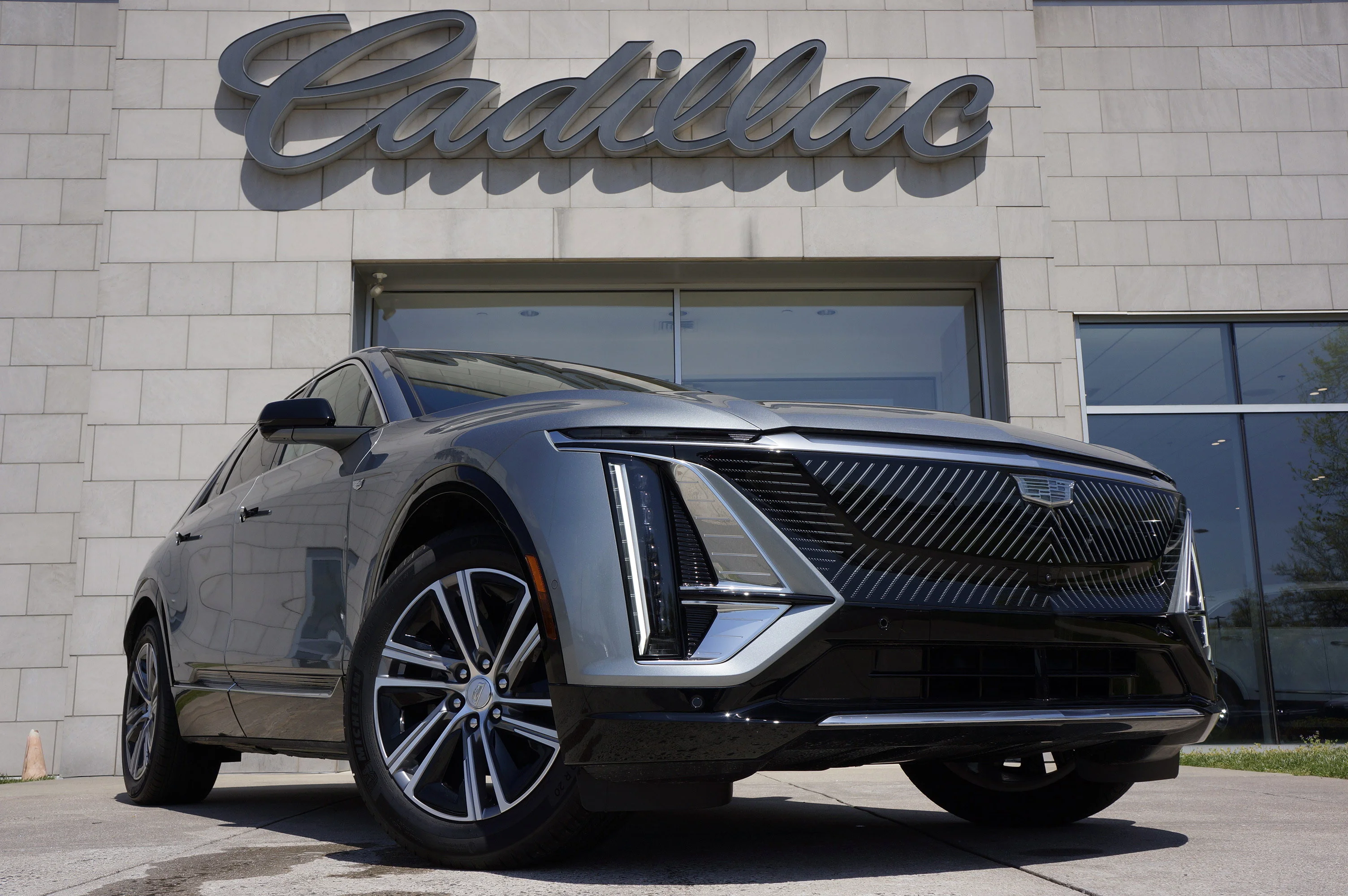 Used 2024 Argent Silver Metallic Cadillac Tech image 1