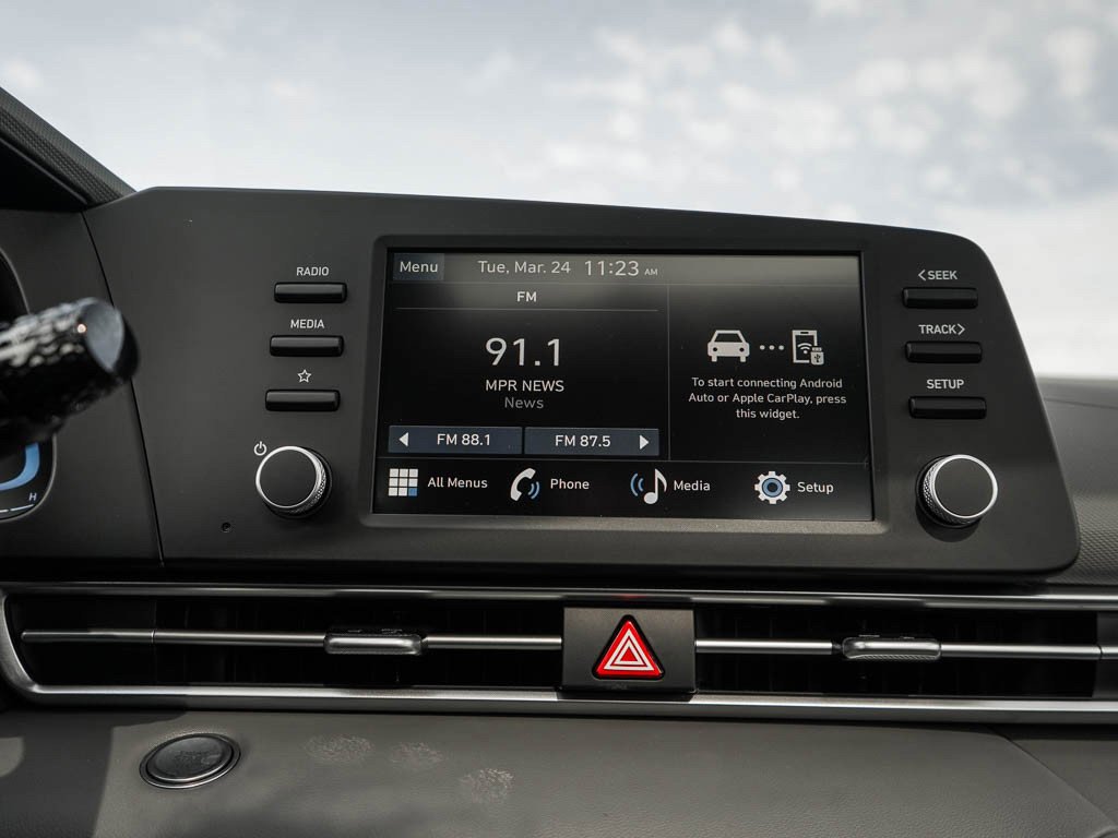 New 2026 Serenity White Hyundai SEL Sport Premium Sedan FWD image 19
