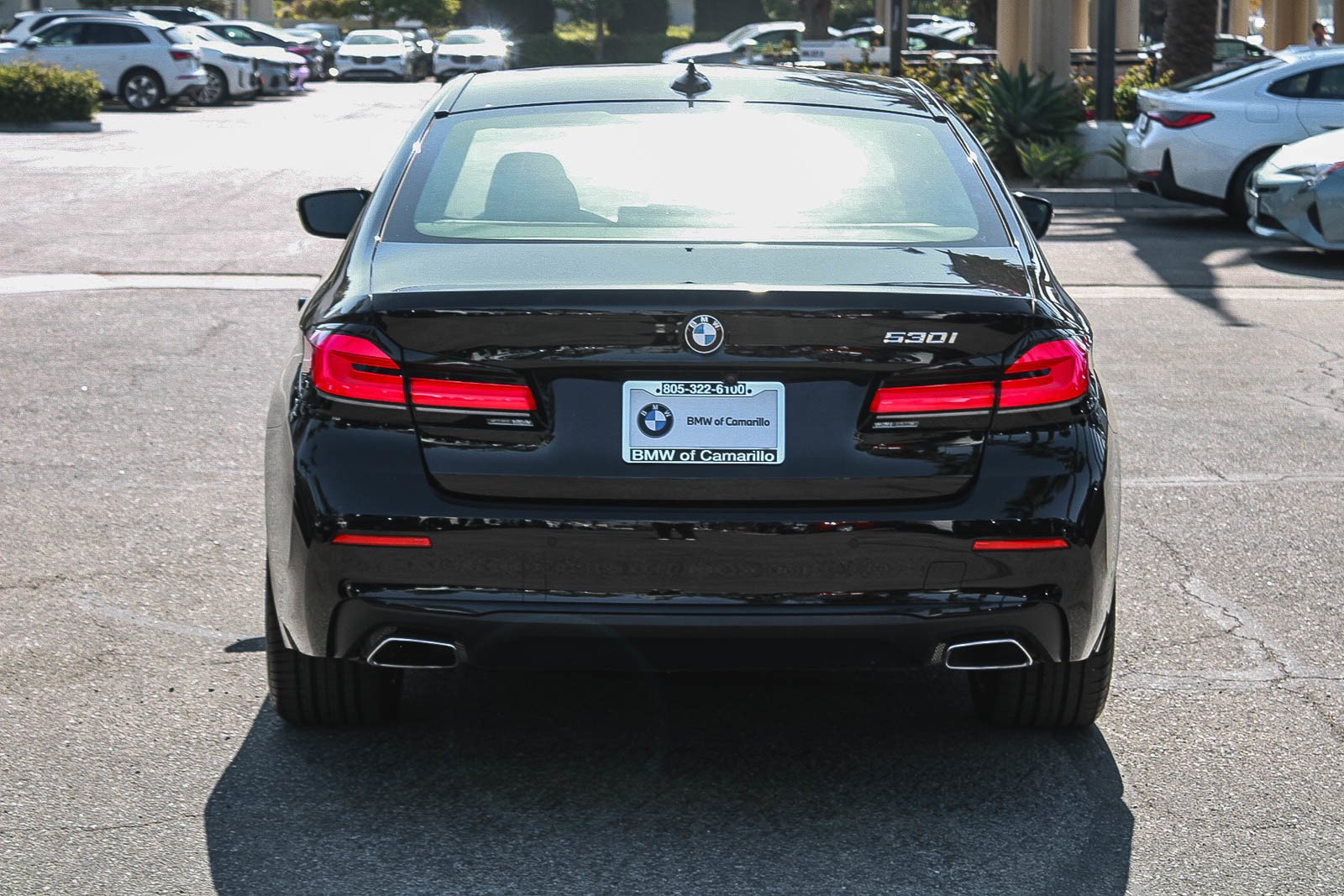 Used 2023 Jet Black BMW 530i image 5
