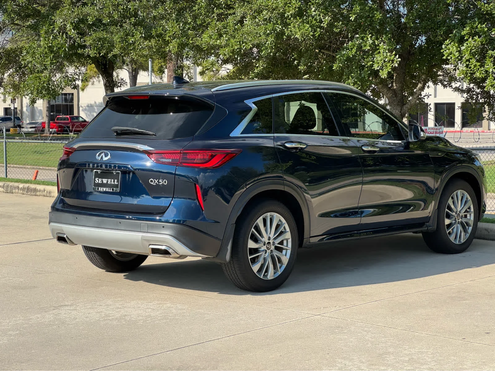 Certified Used 2023 Hermosa Blue INFINITI LUXE image 5