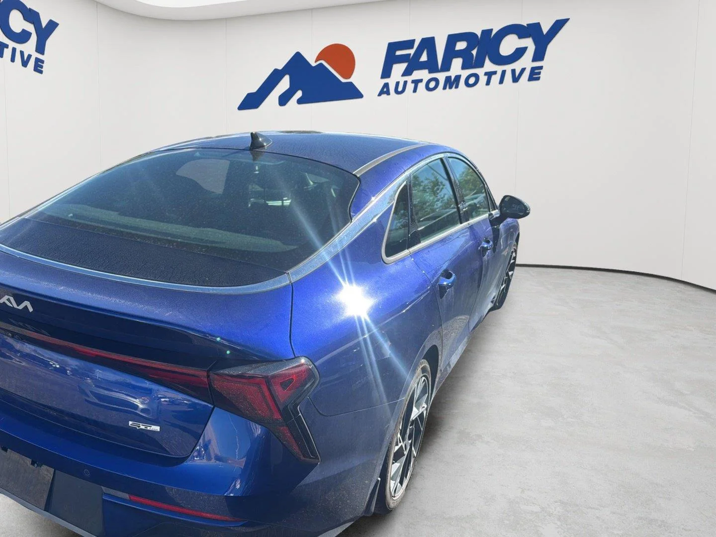 Certified Used 2025 Yacht Blue Kia GT-Line image 5