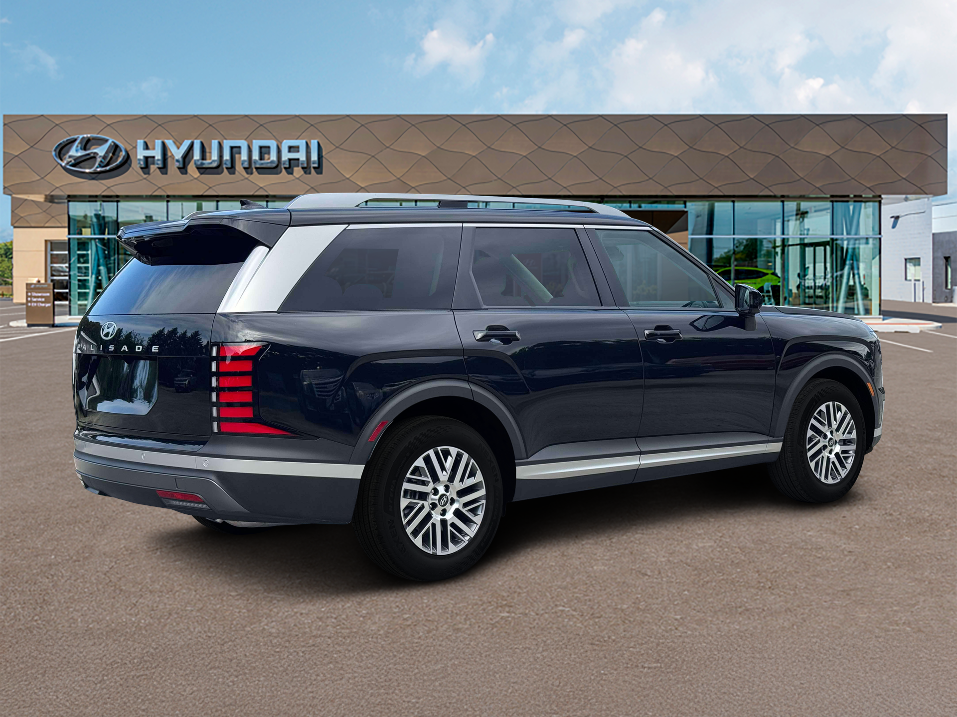 New 2027 Black Hyundai SEL AWD image 8