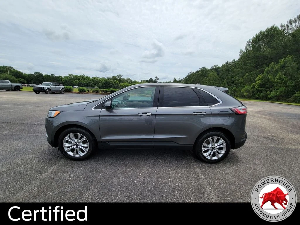 Used 2022 Gray Ford Titanium image 3