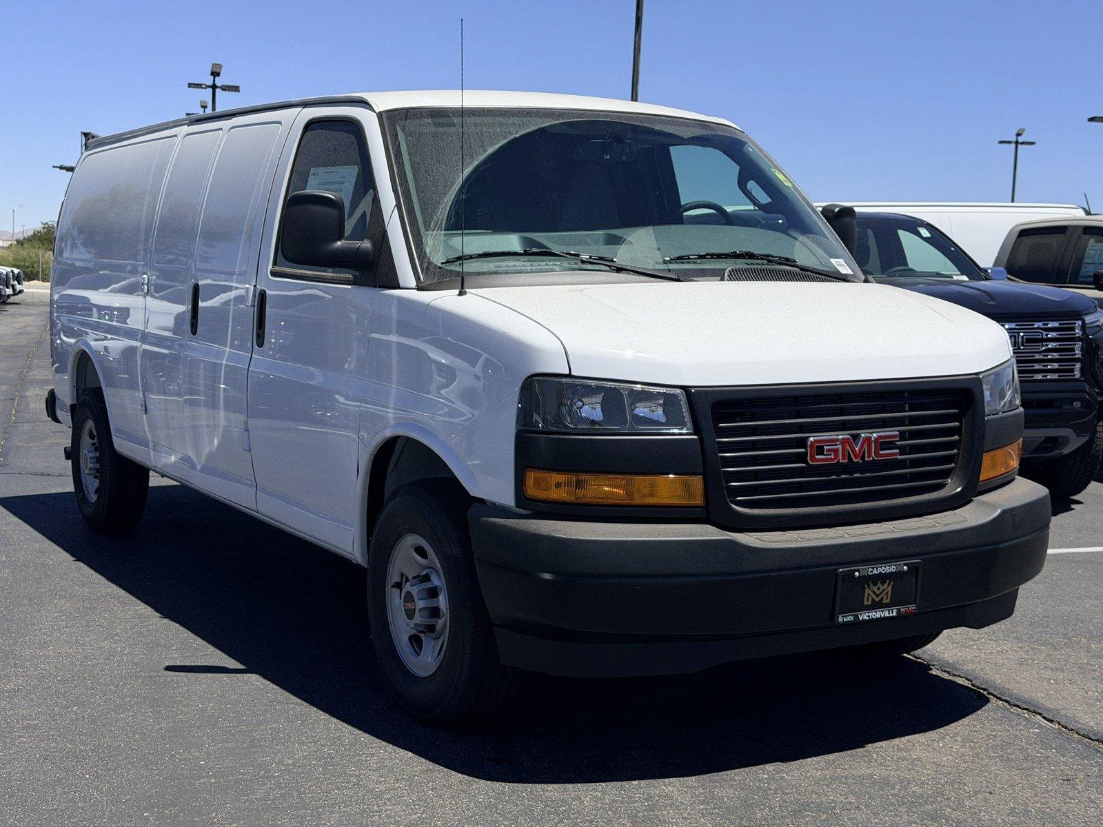 New 2026 Summit White GMC Work Van image 1