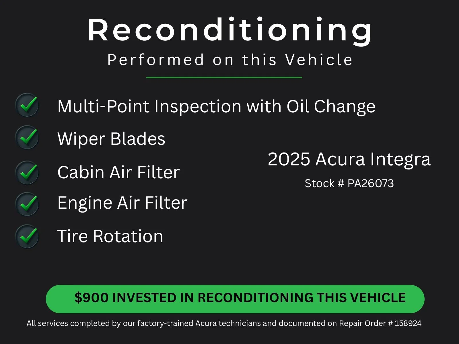 Certified Used 2025 Majestic Black Pearl Acura A-SPEC TECH image 40