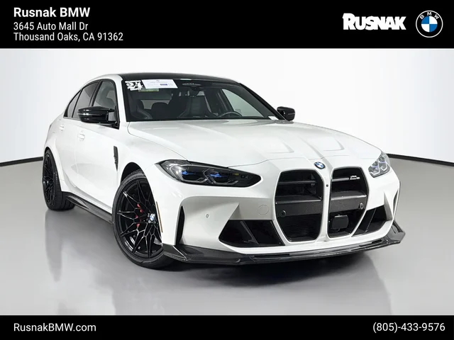 Certified Pre-Owned 2024 BMW M3 Competition RWD 4D Sedan