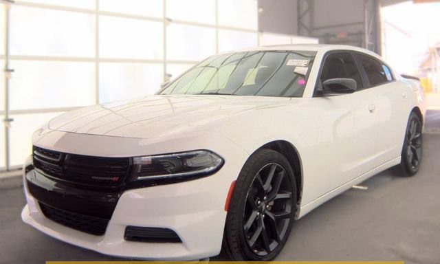 Used 2023 White Knuckle Clearcoat Dodge SXT image 1