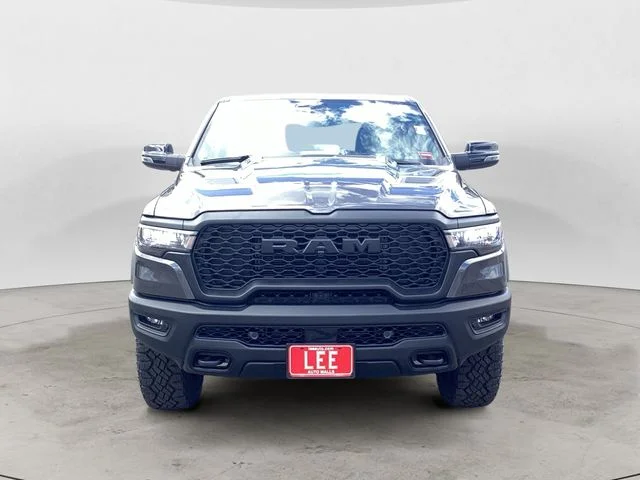 New 2026 Granite Crystal Metallic Clearcoat Ram REBEL CREW CAB 4X4 5
