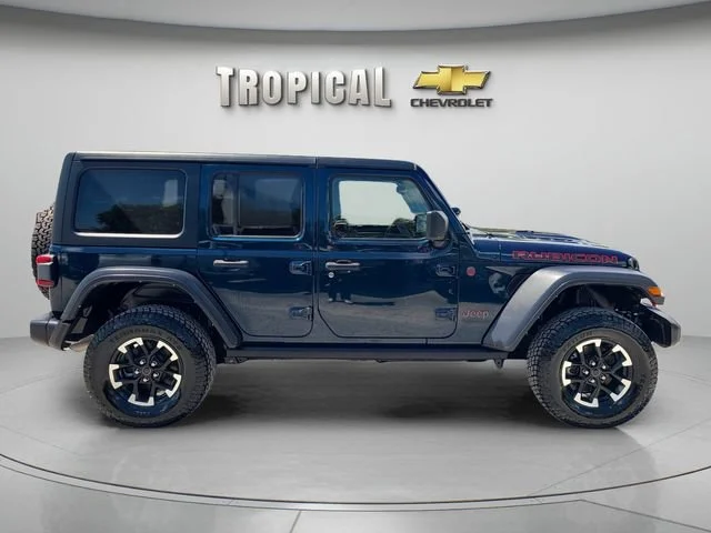 Used 2025 Blue Jeep Rubicon image 6