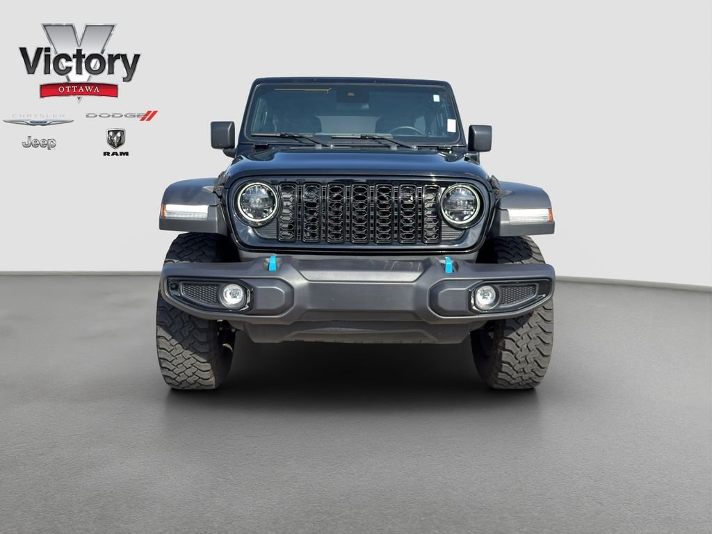 Used 2024 Black Jeep Willys 4xe image 2