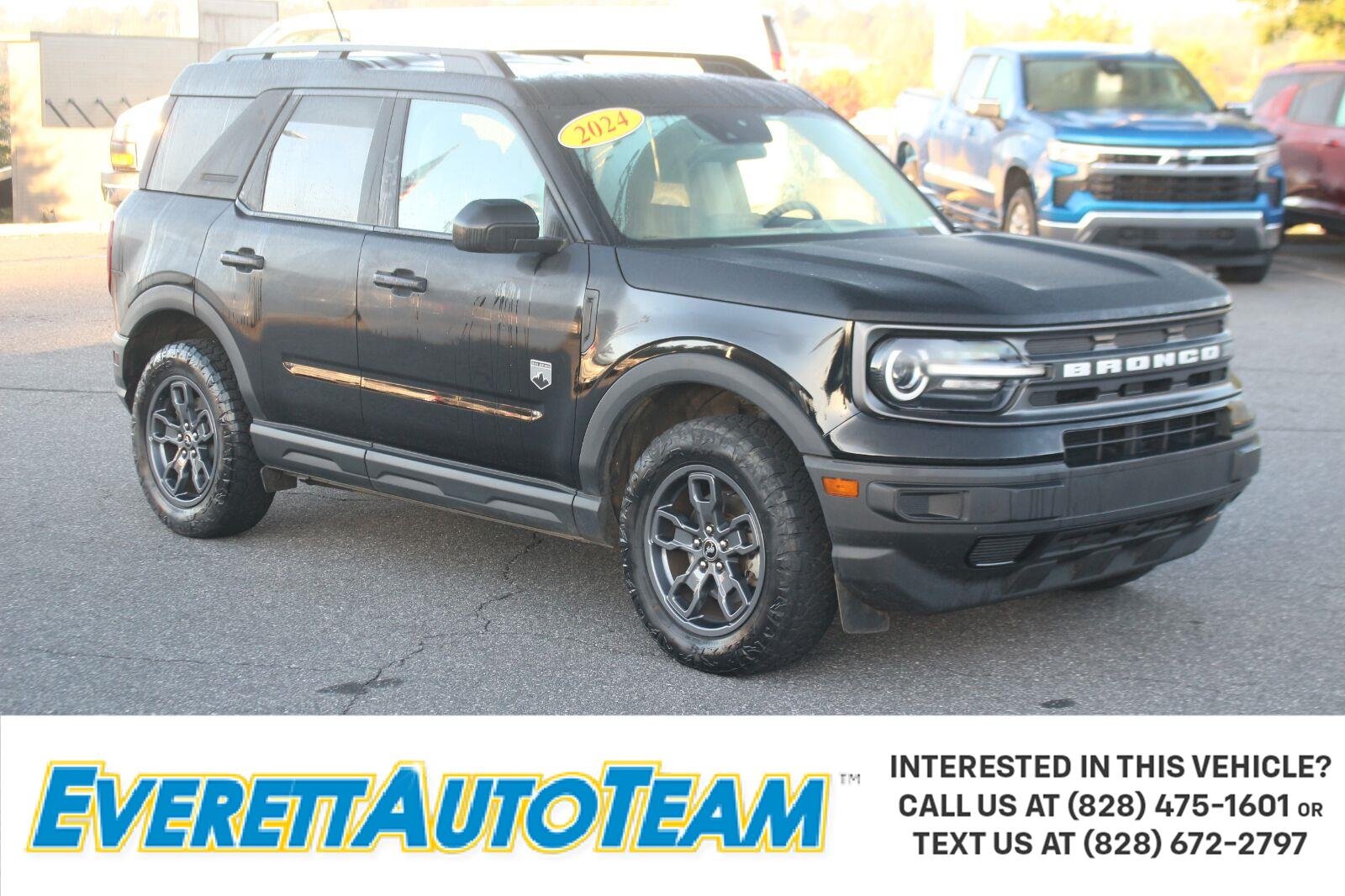 Used 2024 Shadow Black Ford Big Bend image 1