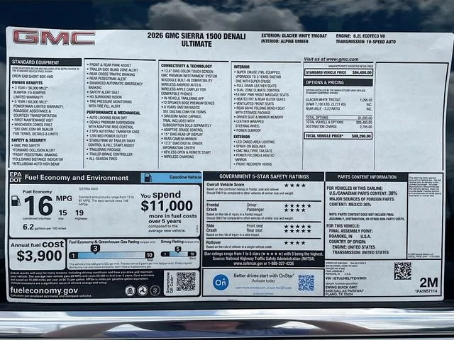 2026 GMC Sierra 1500 Denali Ultimate - Photo 21