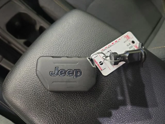 Used 2024 Bright White Clearcoat Jeep Sport image 26