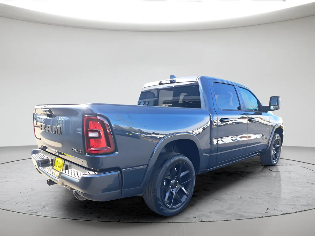 New 2026 Forged Blue Metallic Exterior Paint RAM Laramie image 3