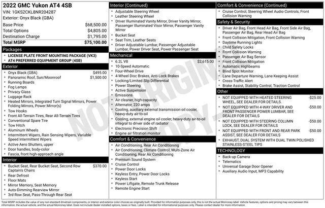 Used 2022 Black GMC AT4 image 35
