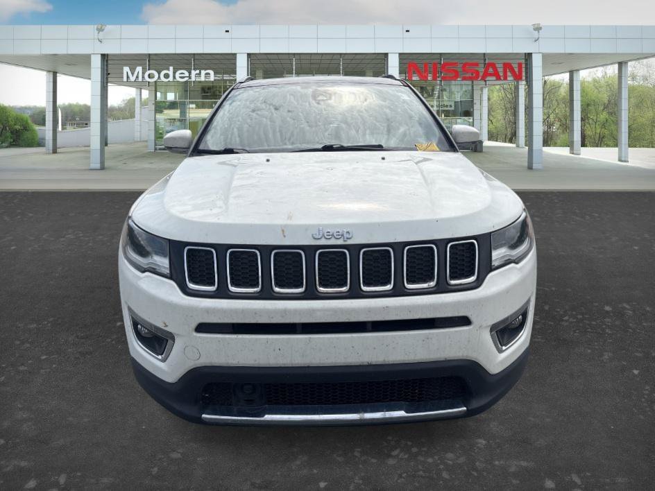 Used 2018 White Clearcoat Jeep Limited image 8