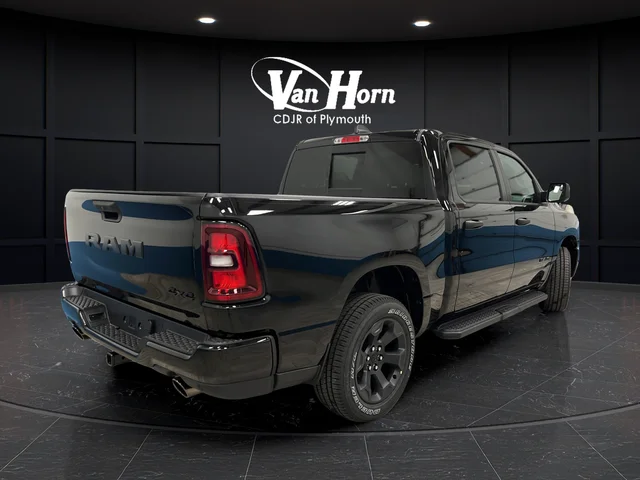 New 2026 Diamond Black Crystal Pearlcoat RAM Express image 3