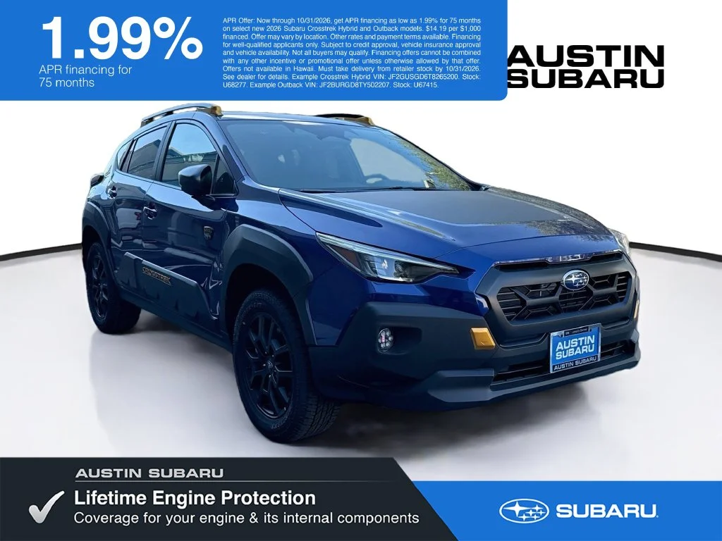 New 2026 Blue Subaru Wilderness image 1