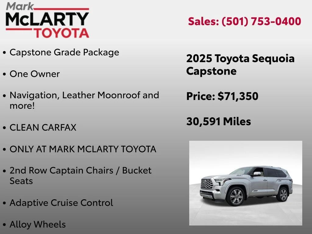 Used 2025 Silver Toyota Capstone image 8
