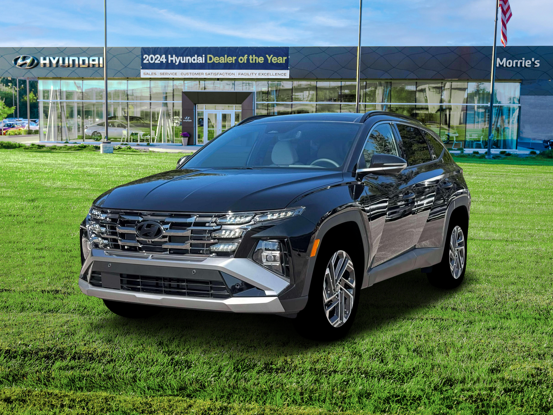 New 2026 Phantom Black Hyundai Limited AWD image 1