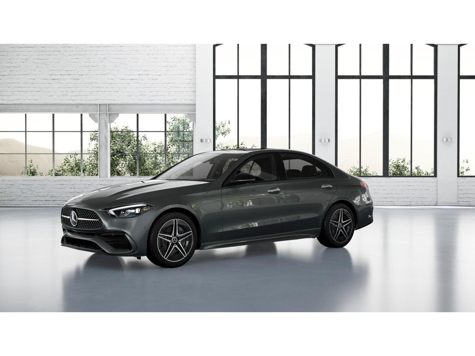 New 2026 Selenite Grey Metallic Mercedes-Benz C 300 image 80