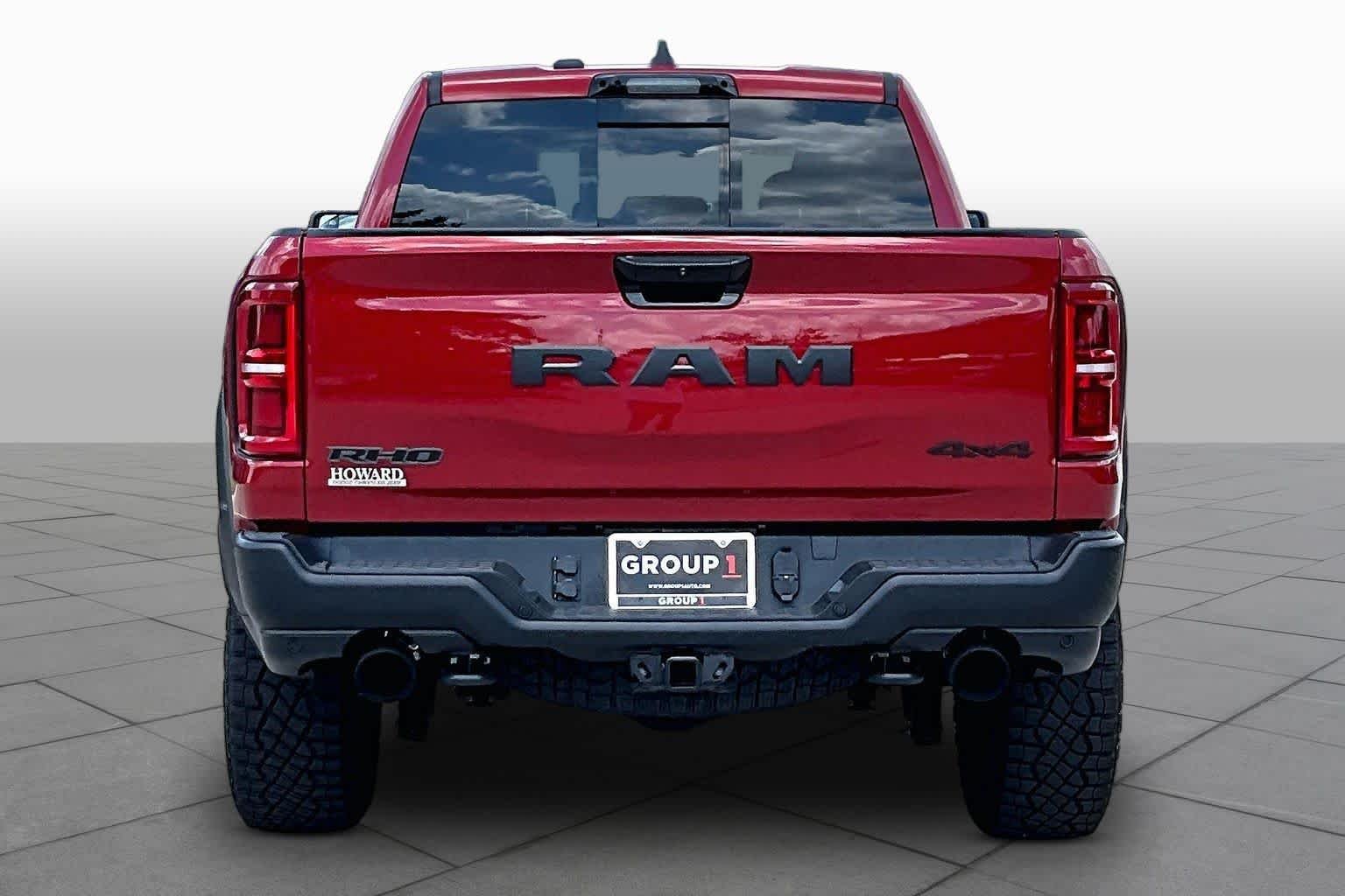 New 2026 Molten Red Pearl-Coat Exterior Paint RAM RHO image 4
