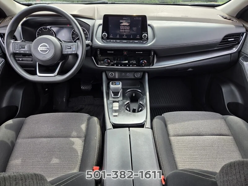 Used 2021 Gun Metallic NISSAN FWD SV image 12