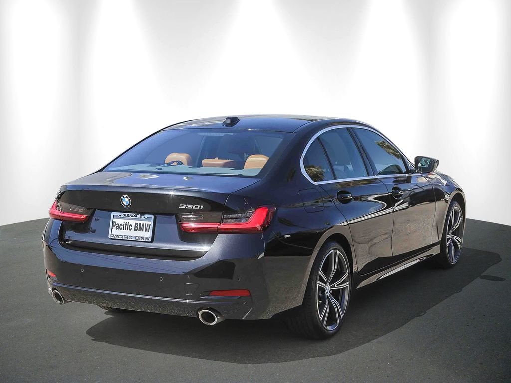 Used 2024 Black Sapphire Metallic BMW 330i image 6