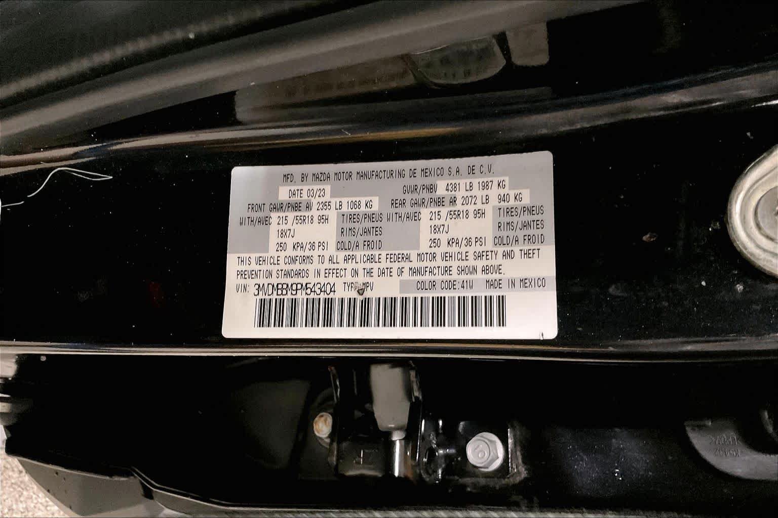 Used 2023 Jet Black Mica Mazda 2.5 S Select Package image 33