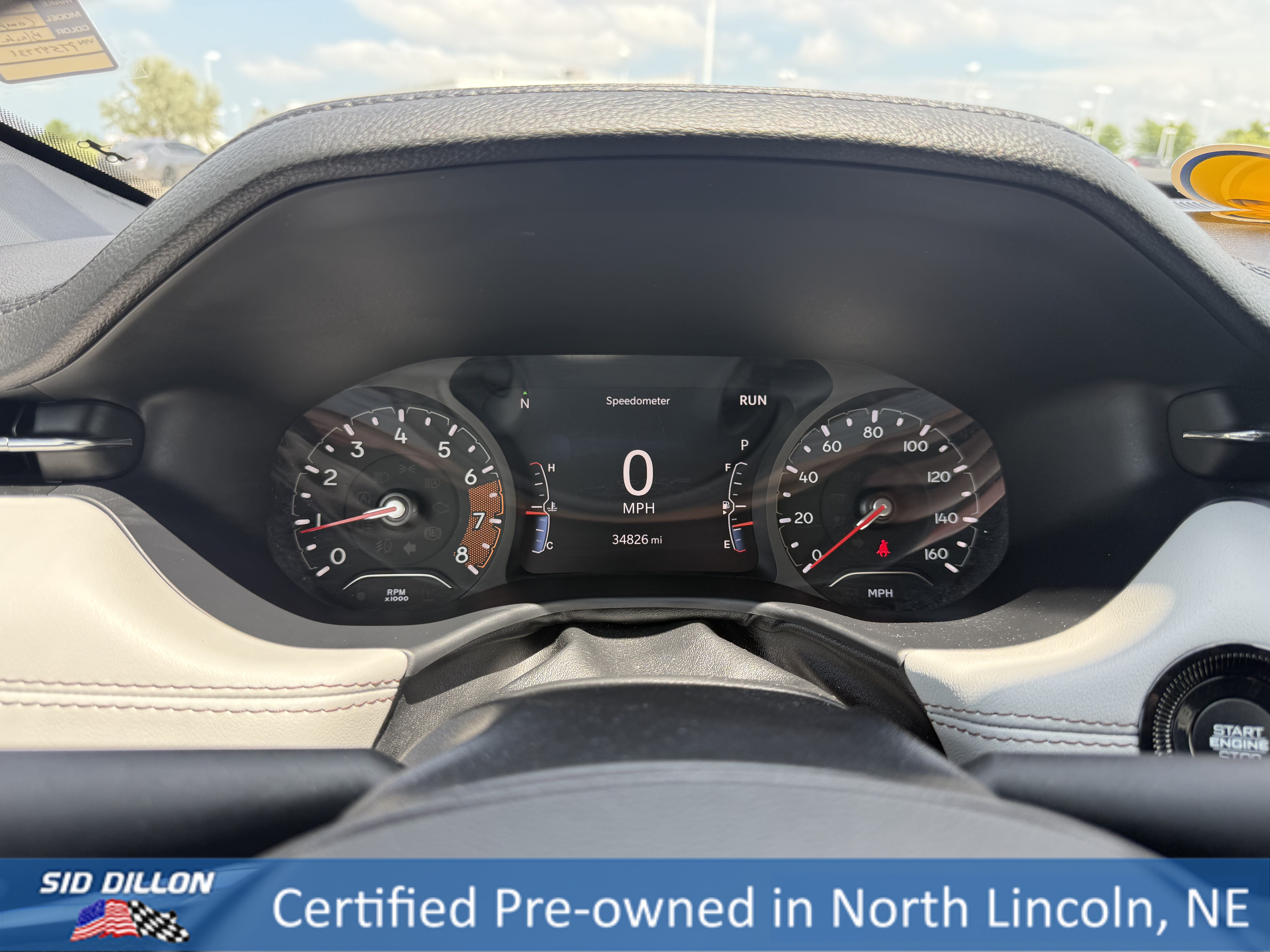 Used 2023 Diamond Black Crystal Pearlcoat Jeep Limited image 12