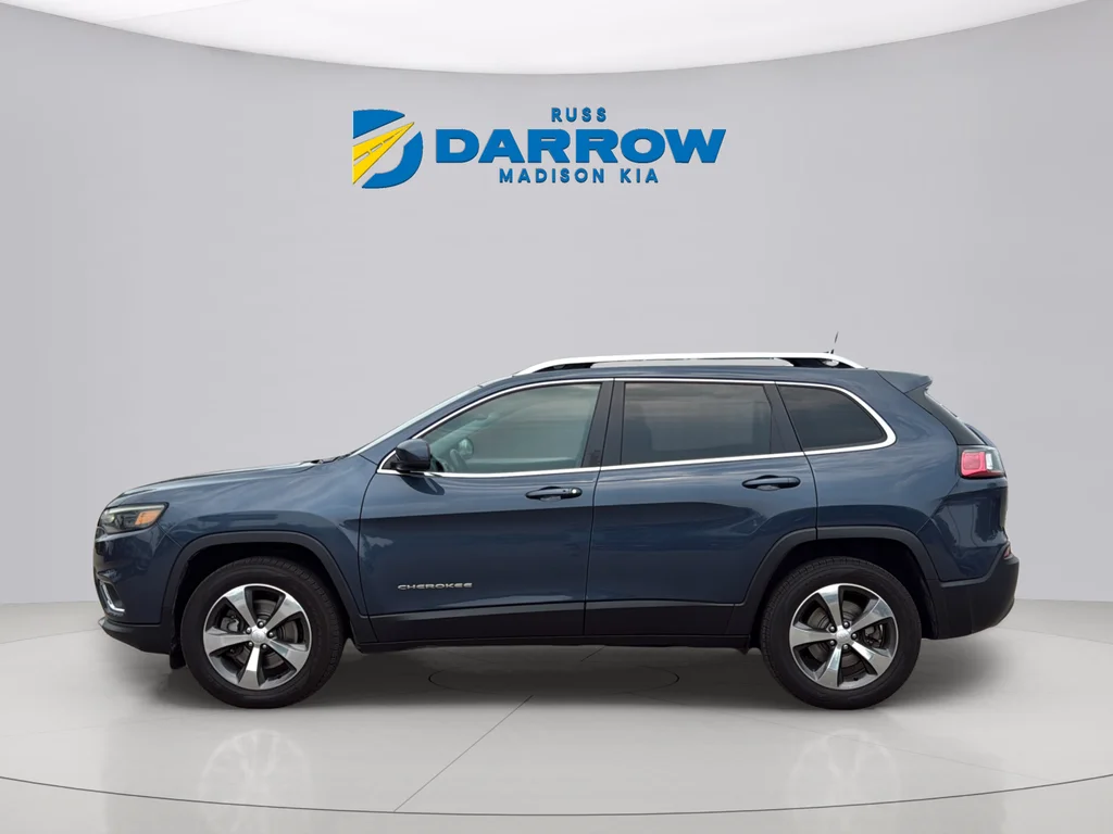 Used 2020 Slate Blue Pearlcoat Jeep Limited image 2