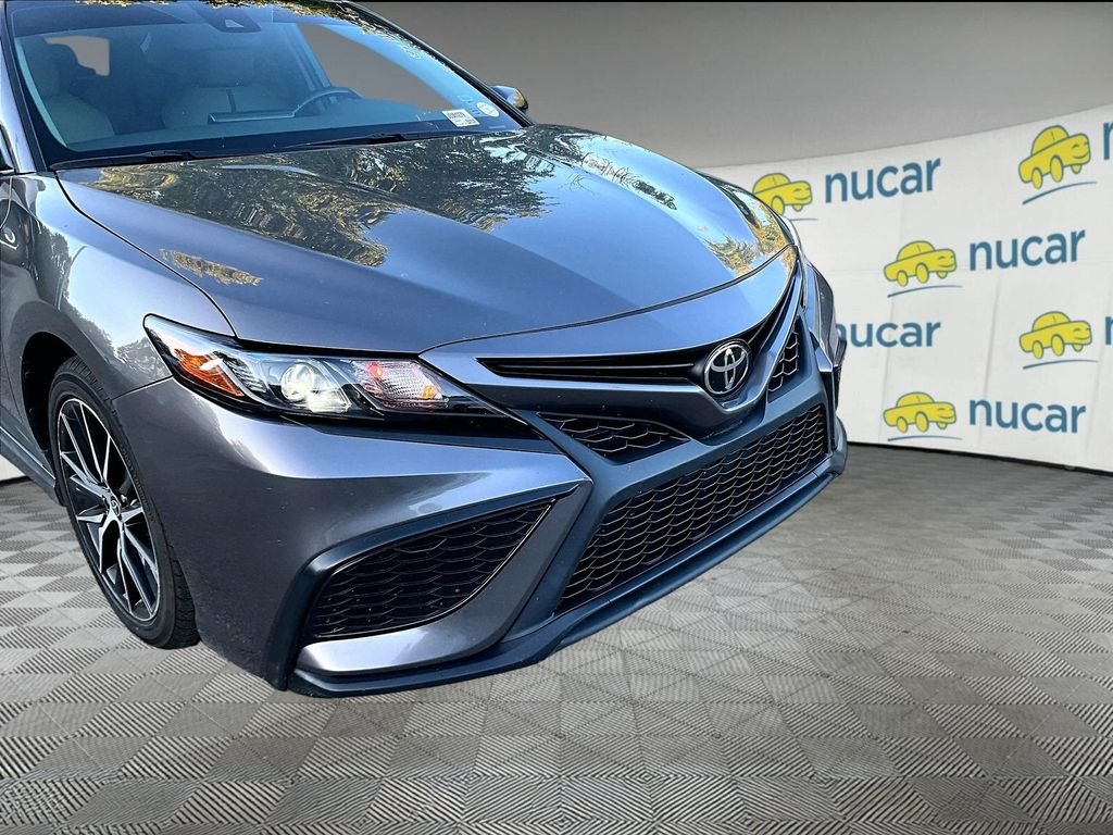 Used 2024 Gray Toyota SE image 8