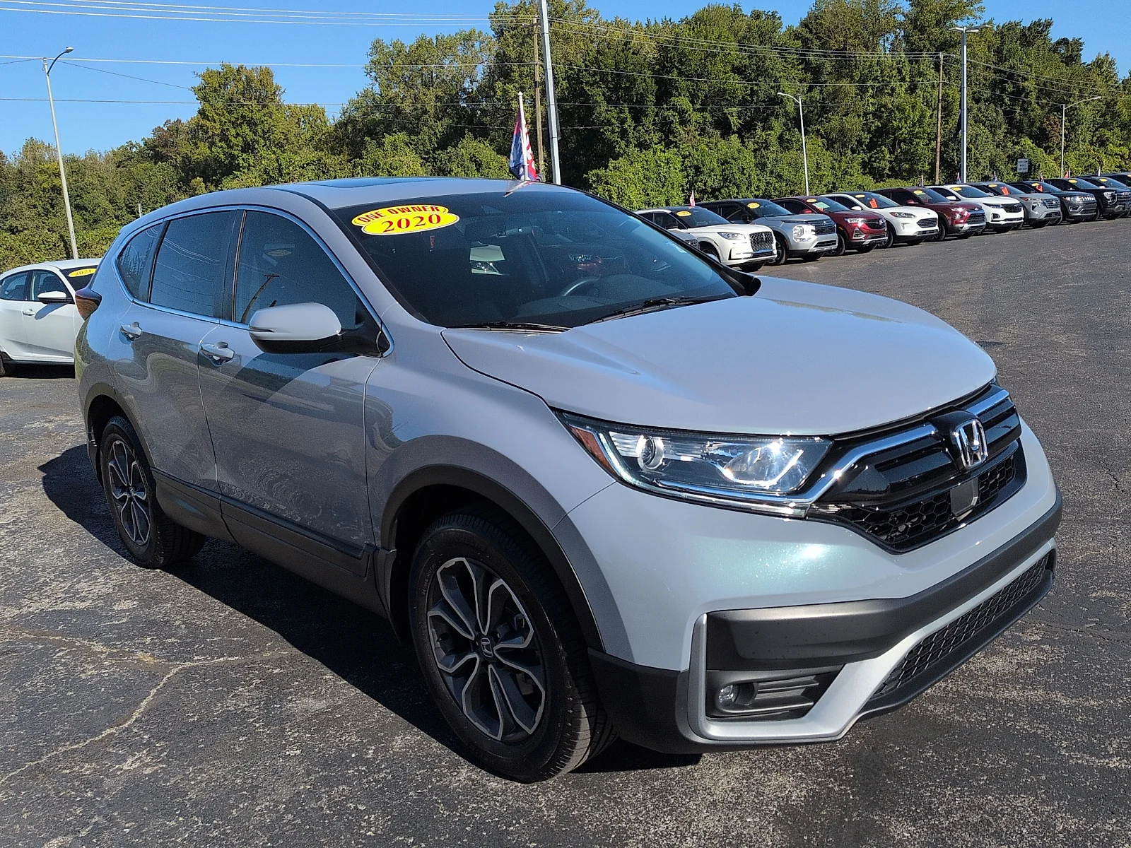 Used 2020 Sonic Gray Pearl Honda AWD EX-L image 1