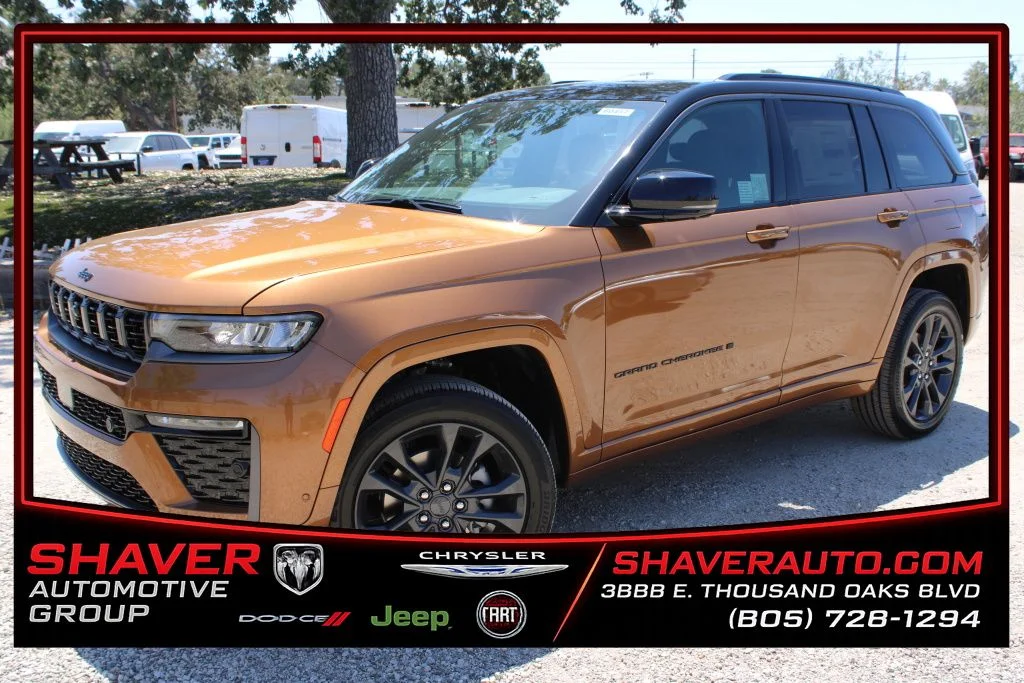 New 2026 Copper Shino Metallic Clear-Coat Exterior Paint Jeep Limited Reserve image 1