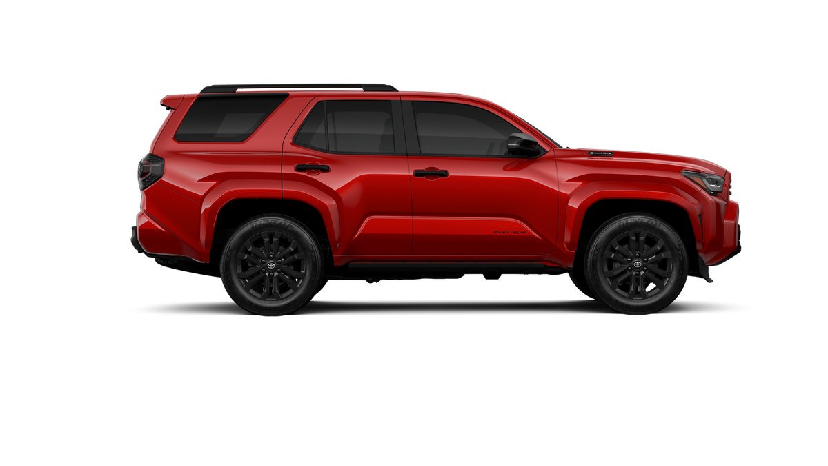 New 2026 Red Toyota Platinum image 12