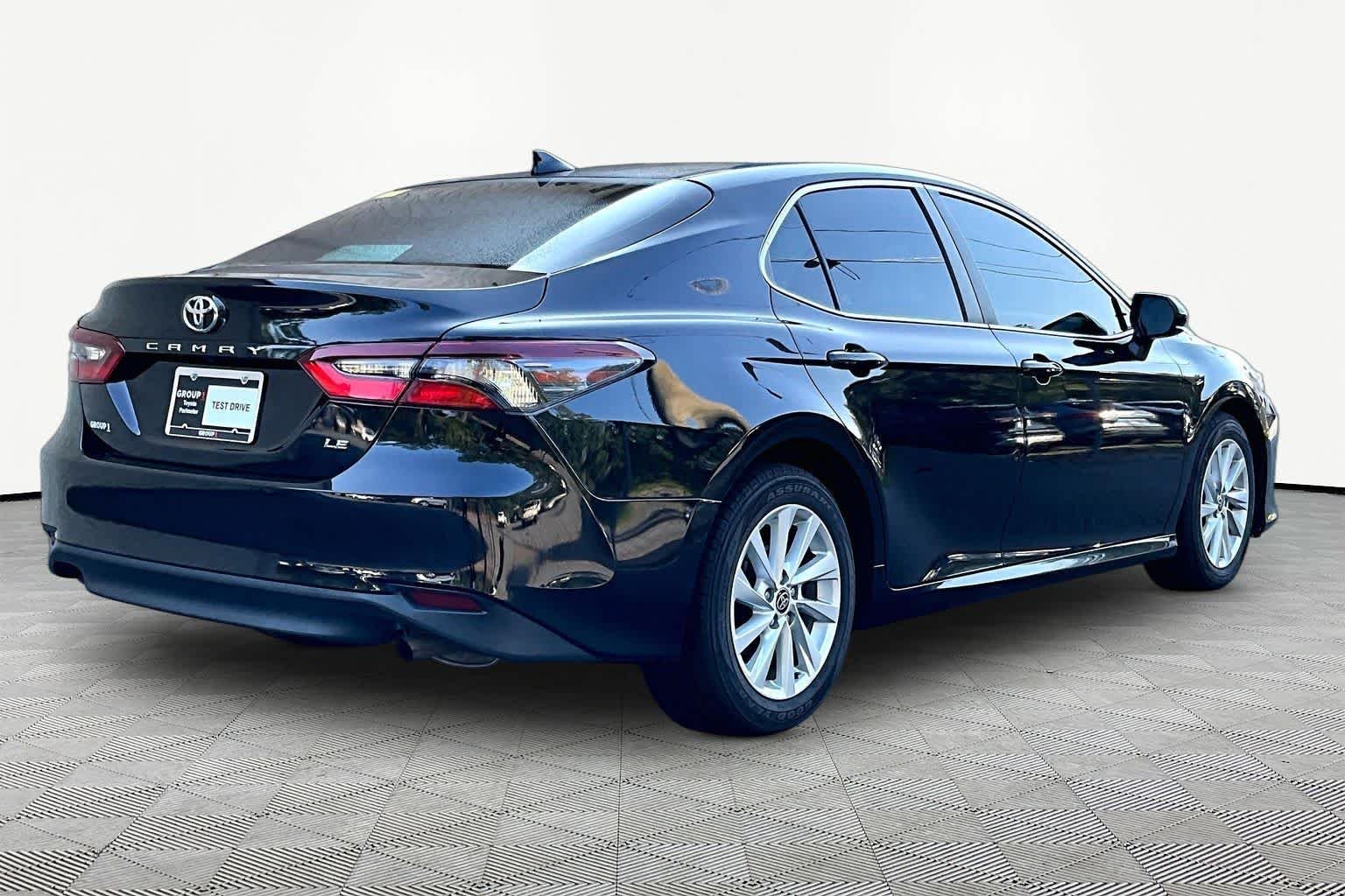Certified Used 2024 Midnight Black Metallic Toyota LE image 13