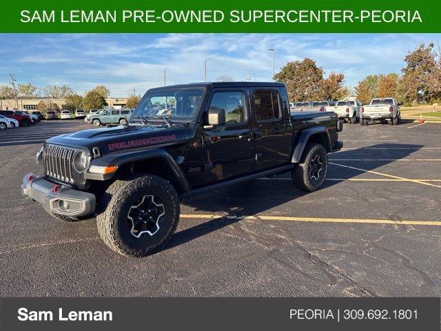 Used 2021 Black Jeep Rubicon image 1