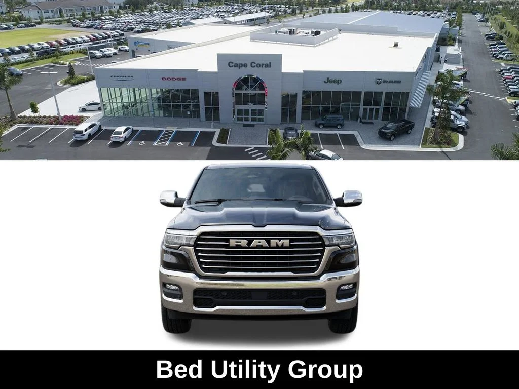 New 2026 Diamond Black Crystal Pearl-Coat Exterior Paint RAM Laramie image 6