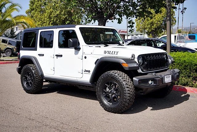 New 2026 Bright White Clear-Coat Exterior Paint Jeep Willys image 6