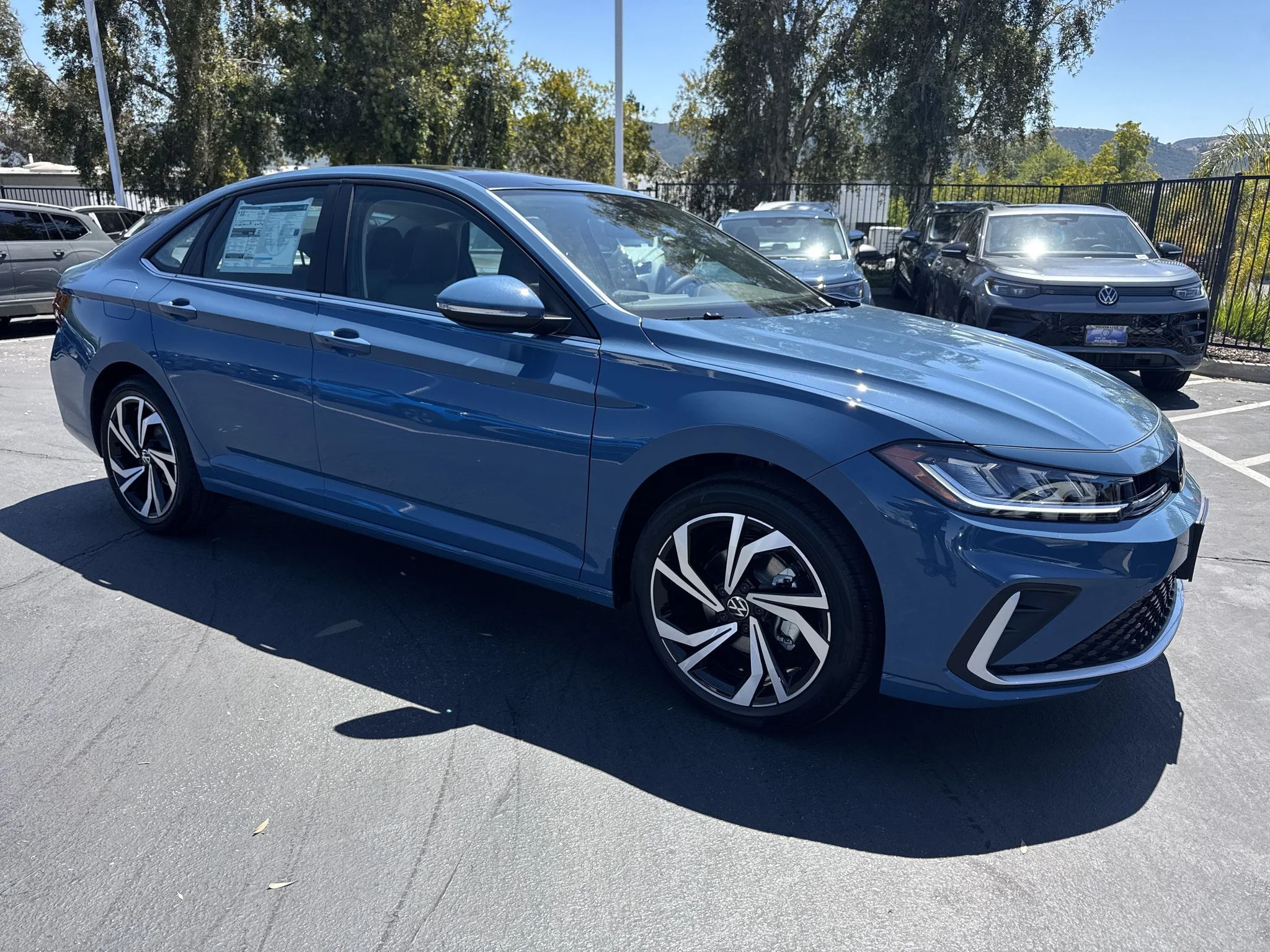New 2026 Monterey Blue Pearl Volkswagen SEL image 1